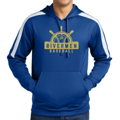 DuPec Baseball 2026 Logo 1 - Sport Wick ® Fleece United Pullover Hoodie Thumbnail
