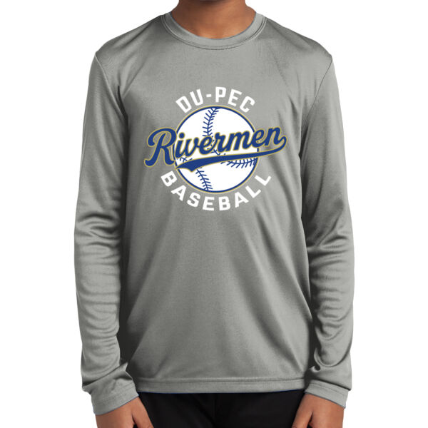 DuPec Baseball 2026 Logo 2 - Youth Long Sleeve PosiCharge ® Competitor Tee Thumbnail