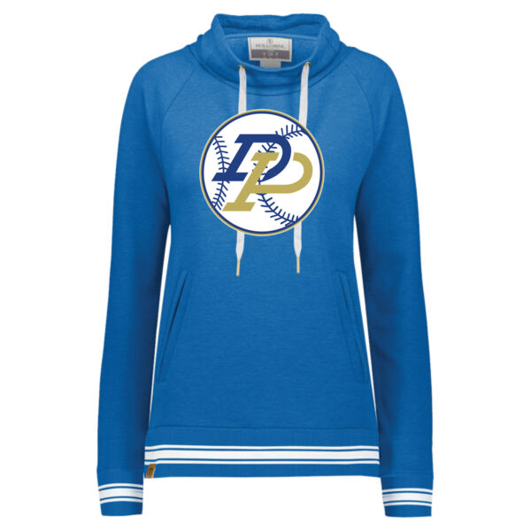 DuPec Baseball 2026 Logo 3 - Women's All-American Fleece Funnel Neck Sweatshirt Thumbnail