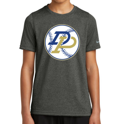 DuPec Baseball 2026 Logo 3 - Youth Swoosh Sleeve rLegend Tee Thumbnail