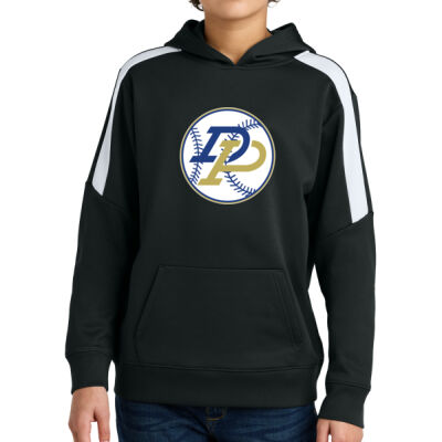 DuPec Baseball 2026 Logo 3 - Youth Sport Wick ® Fleece United Pullover Hoodie Thumbnail