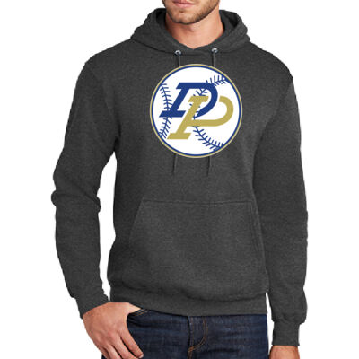 DuPec Baseball 2026 Logo 3 - Tall Core Fleece Pullover Hooded Sweatshirt Thumbnail