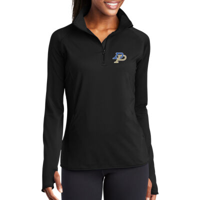 DuPec Baseball 2026 Embroidered Logo - Women's Sport Wick ® Stretch 1/4 Zip Pullover Thumbnail